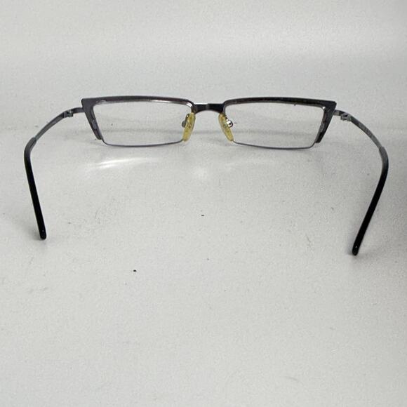 Archipelago Eyeglasses Frames Half Rim Black Silver 51-17-130 H20353 - Picture 3 of 7